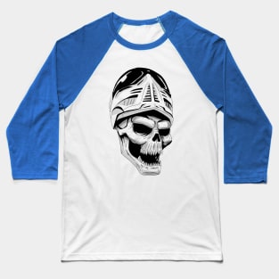 Paintball Skull Baseball T-Shirt